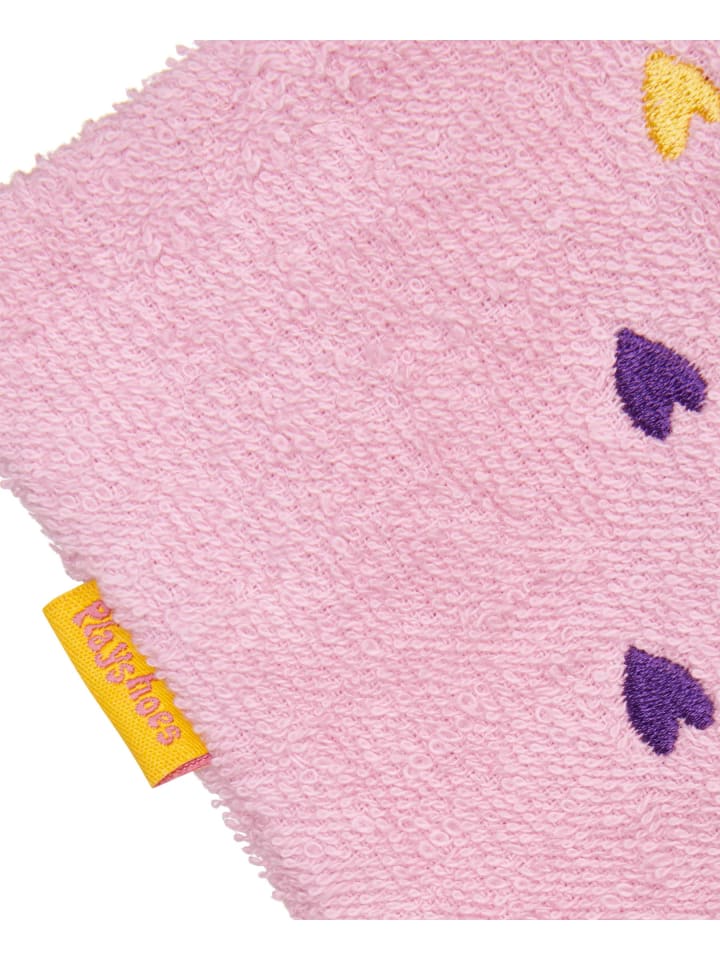 Playshoes Frottee-Waschhandschuh Einhorn in Rosa günstig kaufen onesize