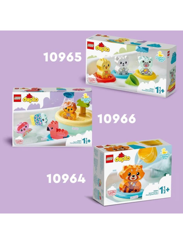 LEGO Bausteine Duplo 10966 Badewannenspaß: Schwimmende Tierinsel - 18 Monate - 5 J günstig kaufen onesize