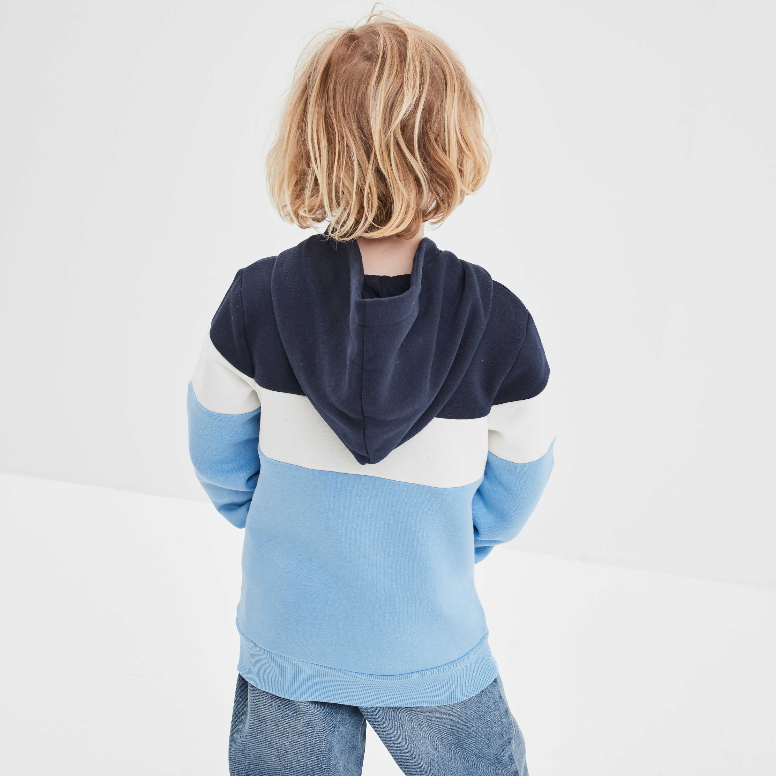 Sweat à capuche hoodie Creeks bleu garçon | La Halle