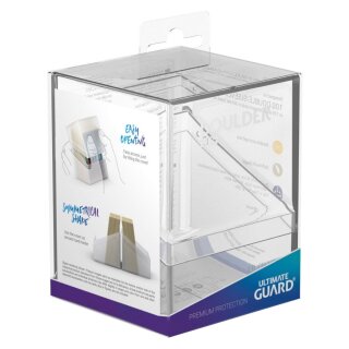 Ultimate Guard Boulder Deck Case 100+ Standardgröße Transparent