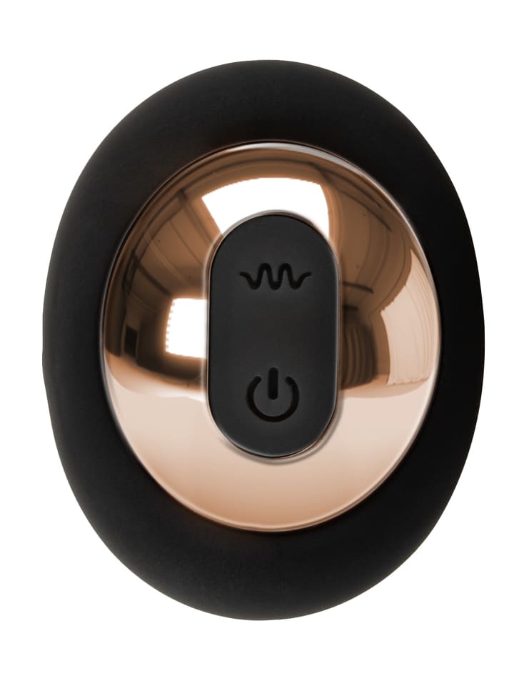 ANOS Vibro-Analplug RC Rotating B-Plug in schwarz günstig kaufen 9,5 cm