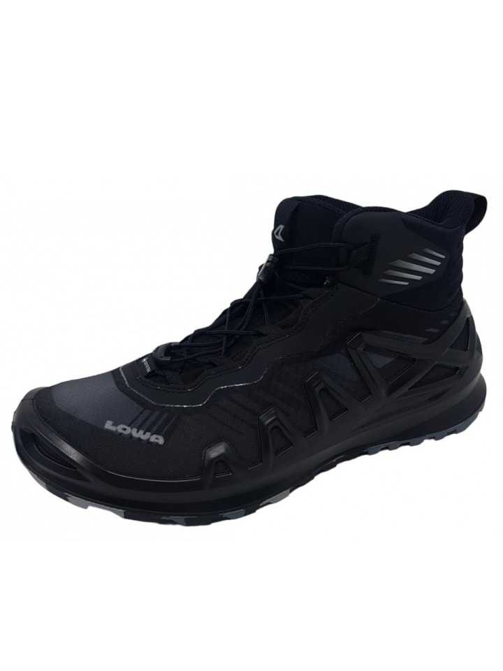 LOWA Wanderschuh Merger GTX Mid in Schwarz günstig kaufen