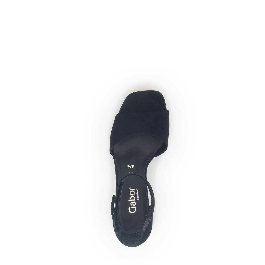Gabor comfort Riemchensandale schwarz