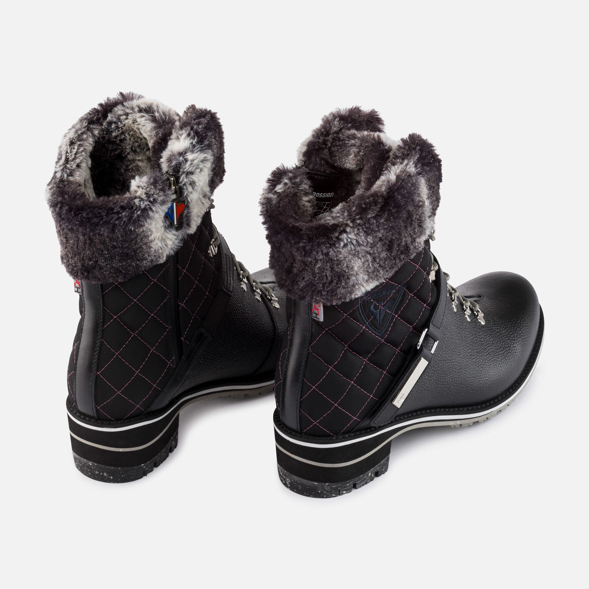 Bottes noires 1907 Megeve Femme
