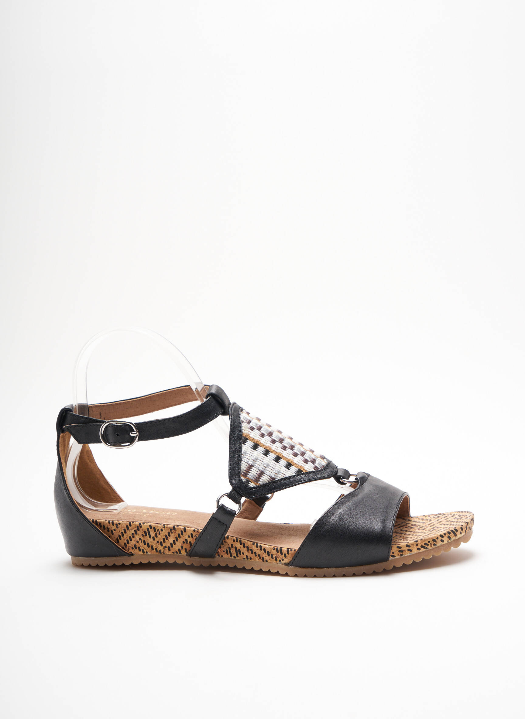 Karston Sandales Nu Pieds Femme couleur noir