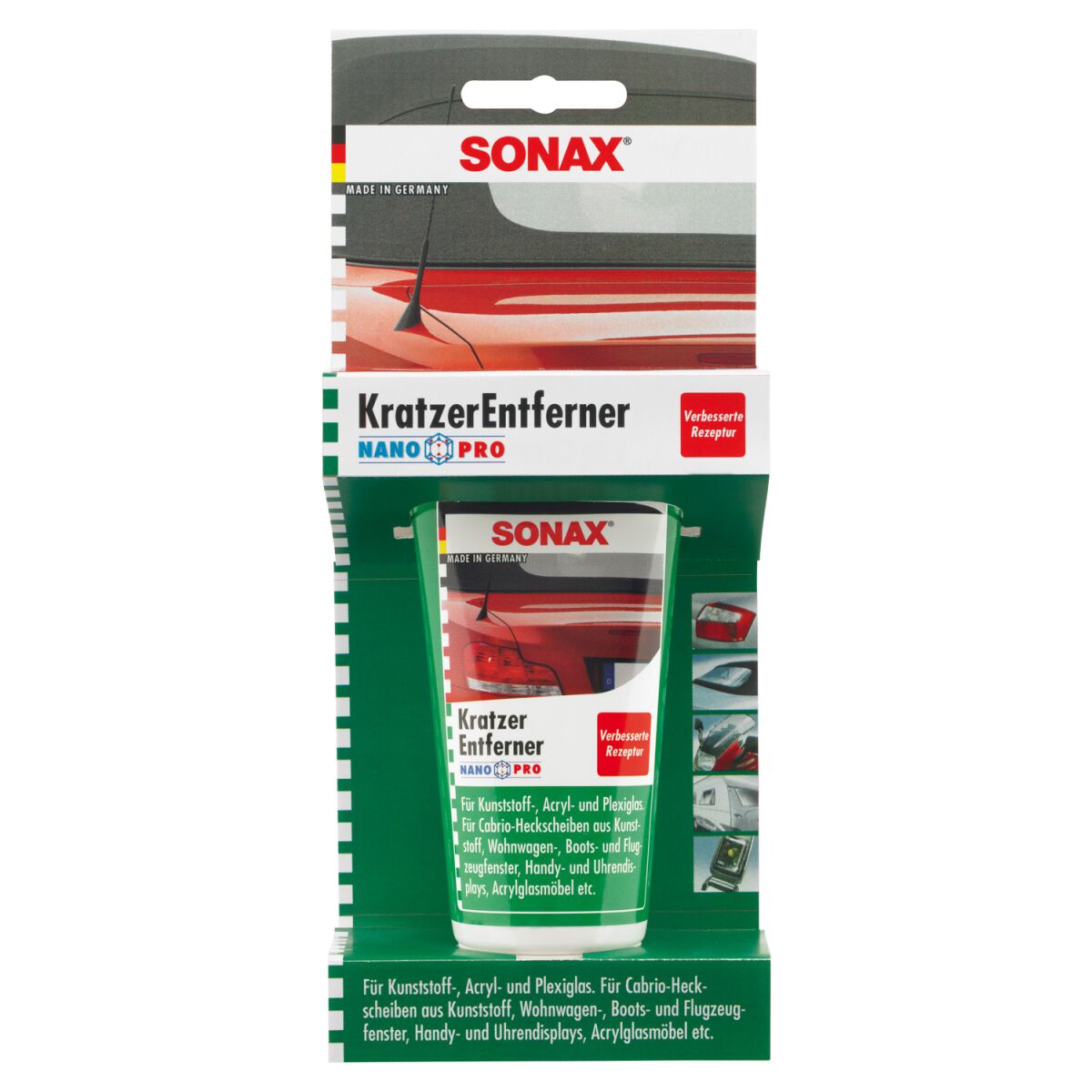 SONAX KratzerEntferner Kunststoff NanoPro 75ml