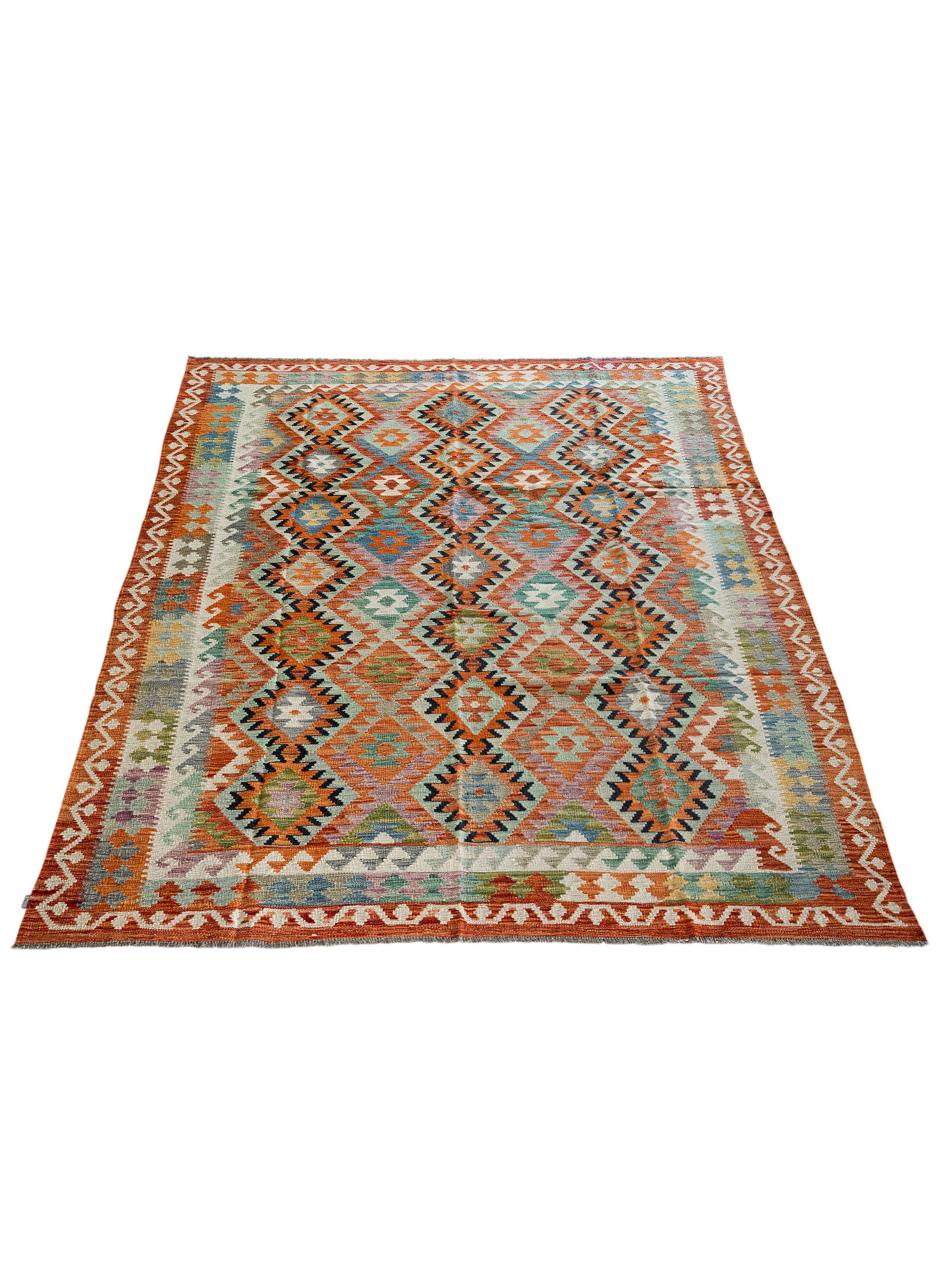 Afghan Kelim ca. 203 x 286 cm, Unikat / Einzelstück