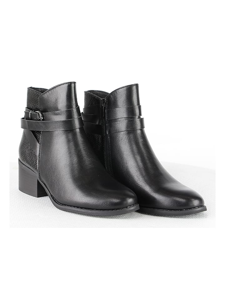 Sixth Sens Stiefeletten in Schwarz günstig kaufen