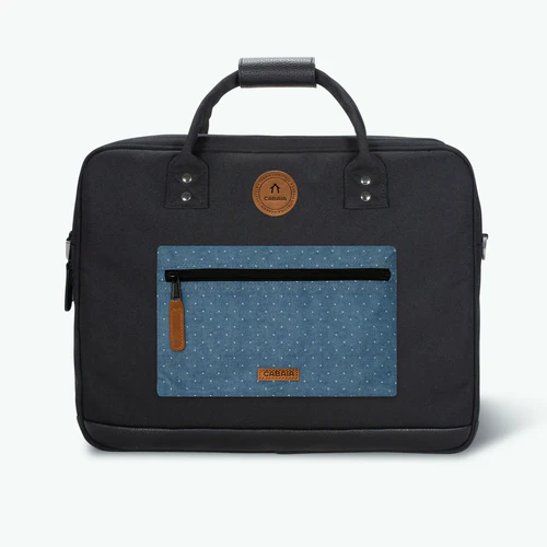 Berlin black laptop bag