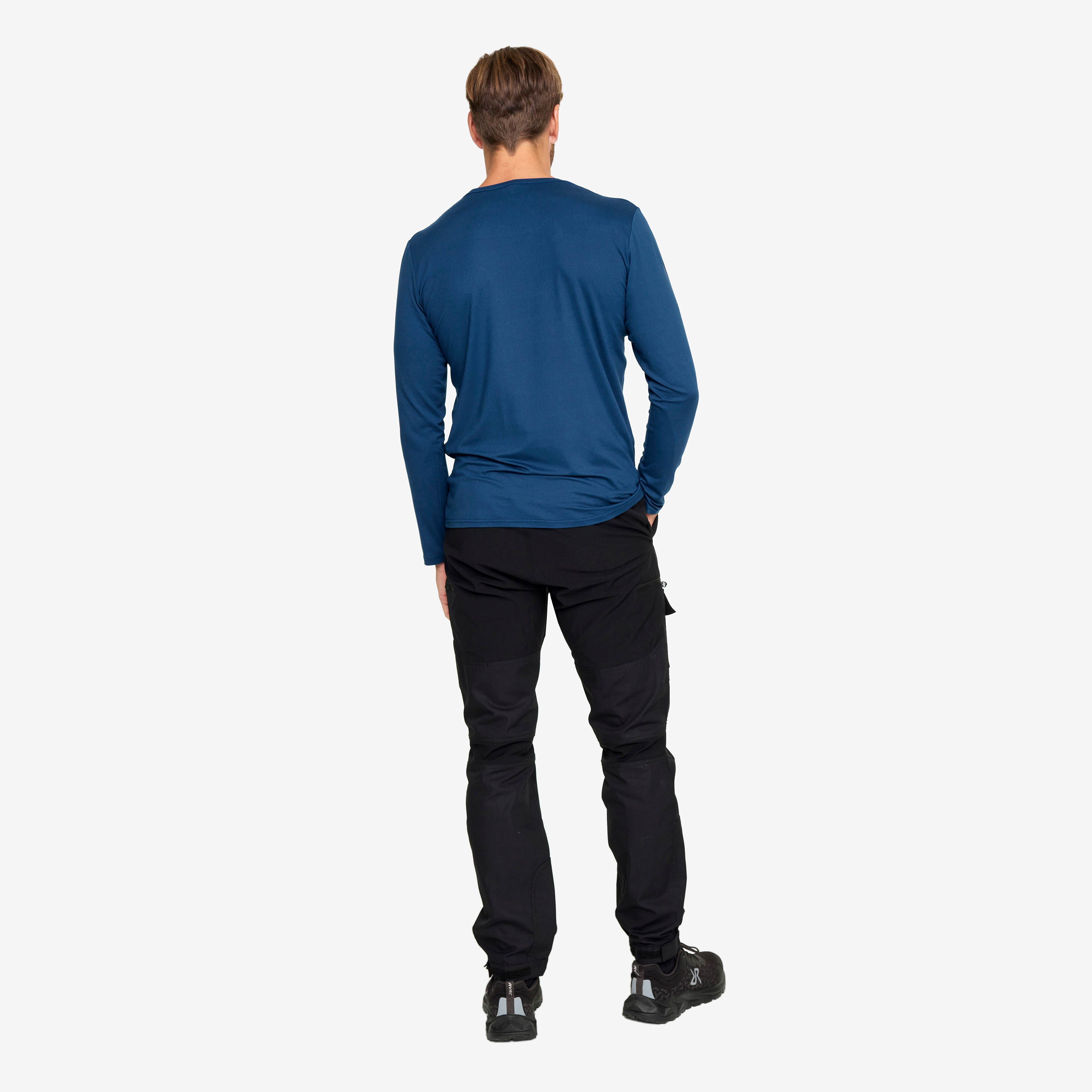 Backpacker LS Tee Homme Dark Blue