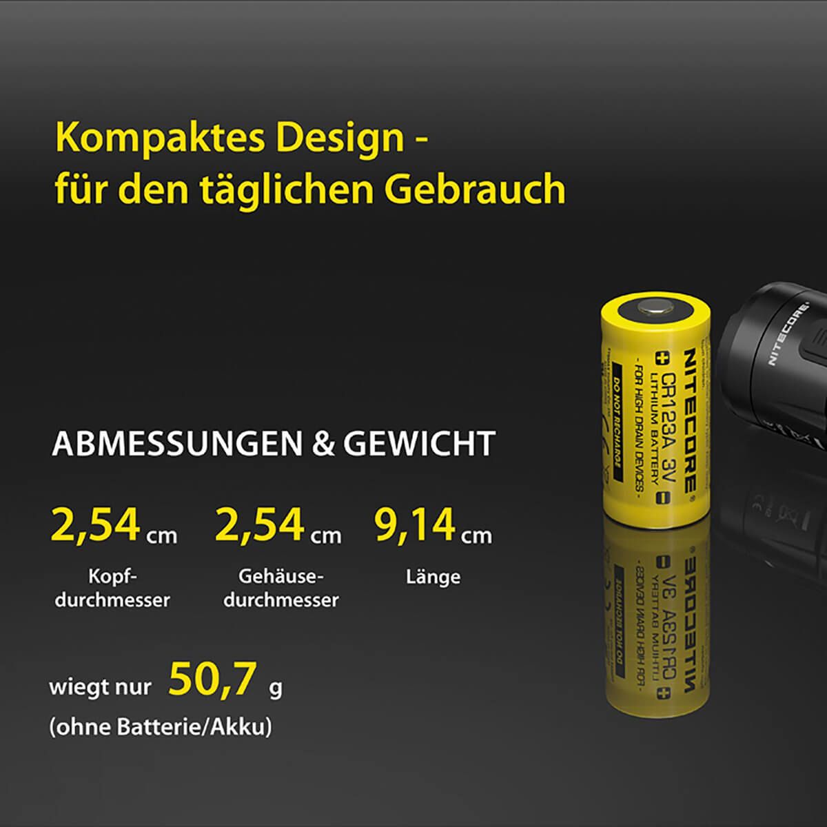 LED Taschenlampe MT10C