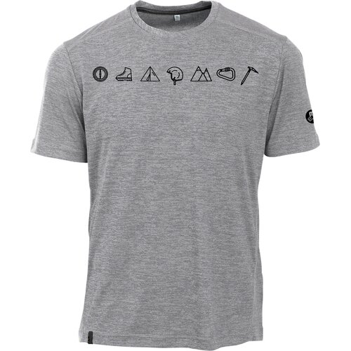HERREN SHIRT GRINBERG - 1/2 T-SHIRT+PRINT