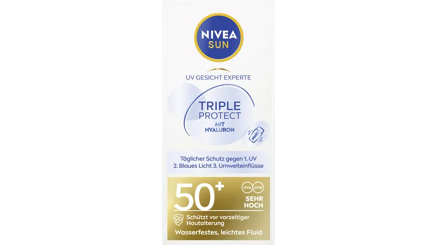 NIVEA SUN UV Face Triple Protect LF 50+ 40 ml