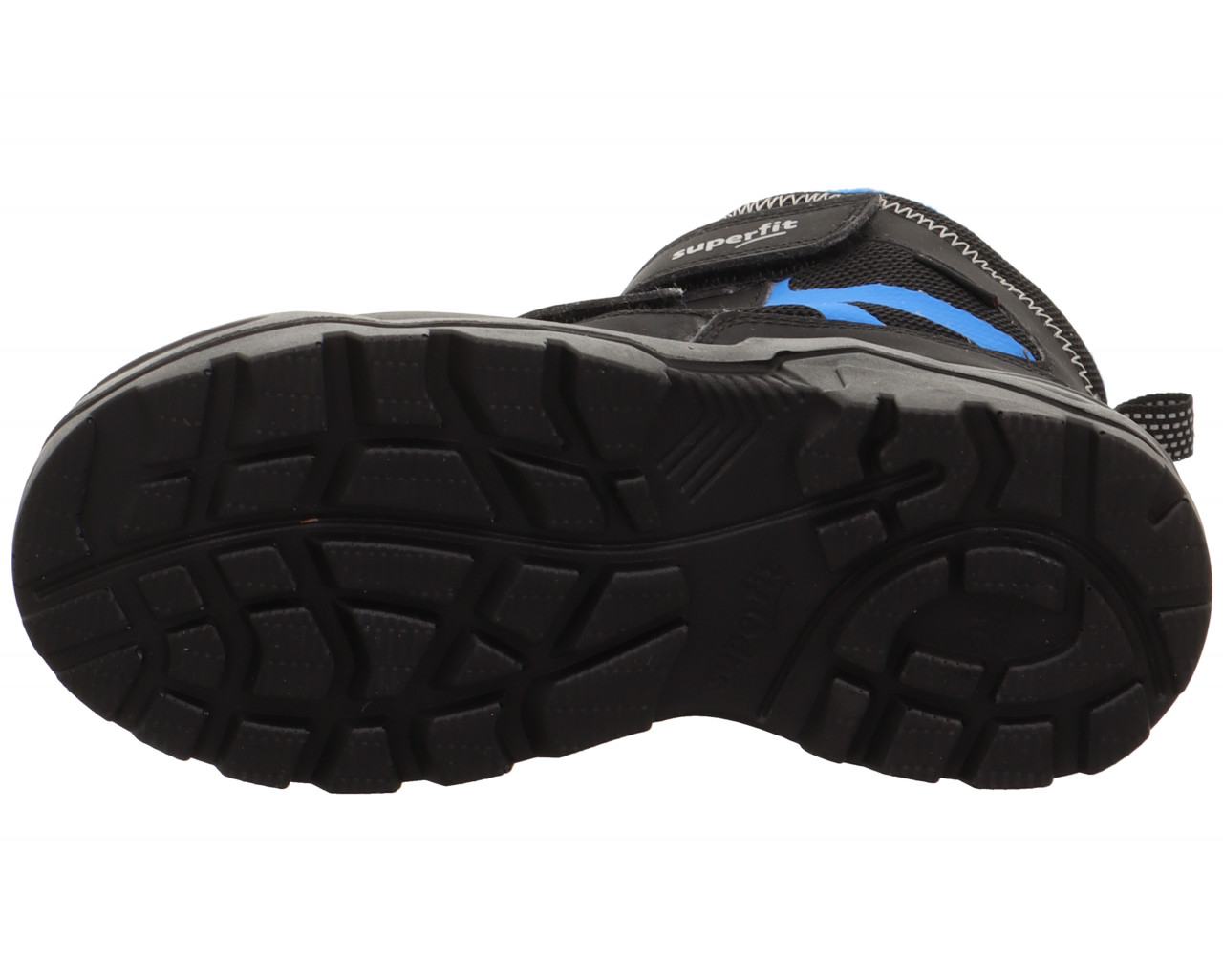 SNOW MAX - Schwarz/Blau Boots mit Klettverschluss