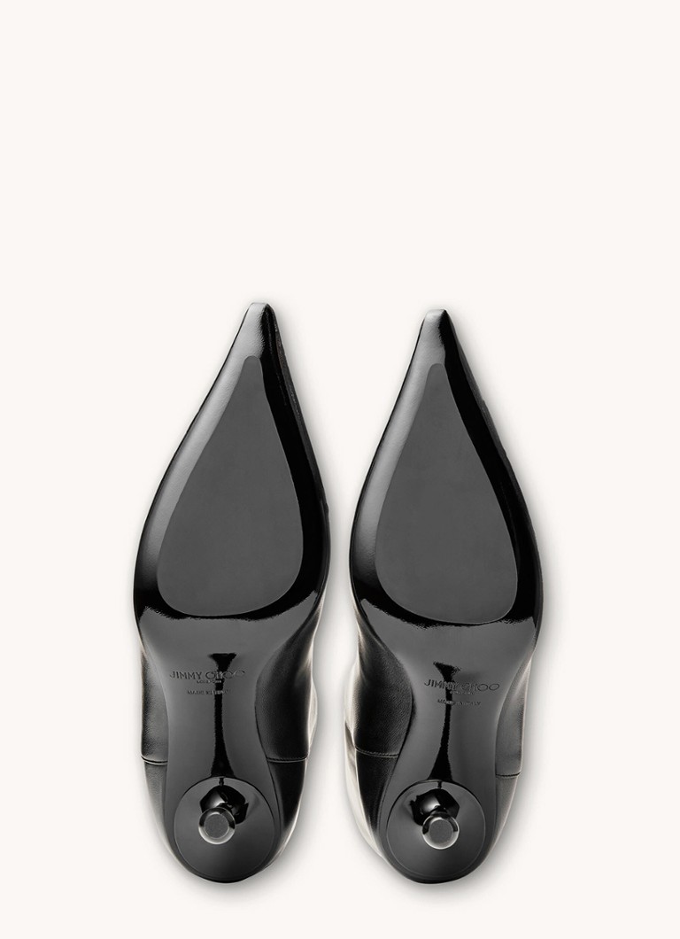 Jimmy Choo  Cycas Over The Knee 95 laars van leer