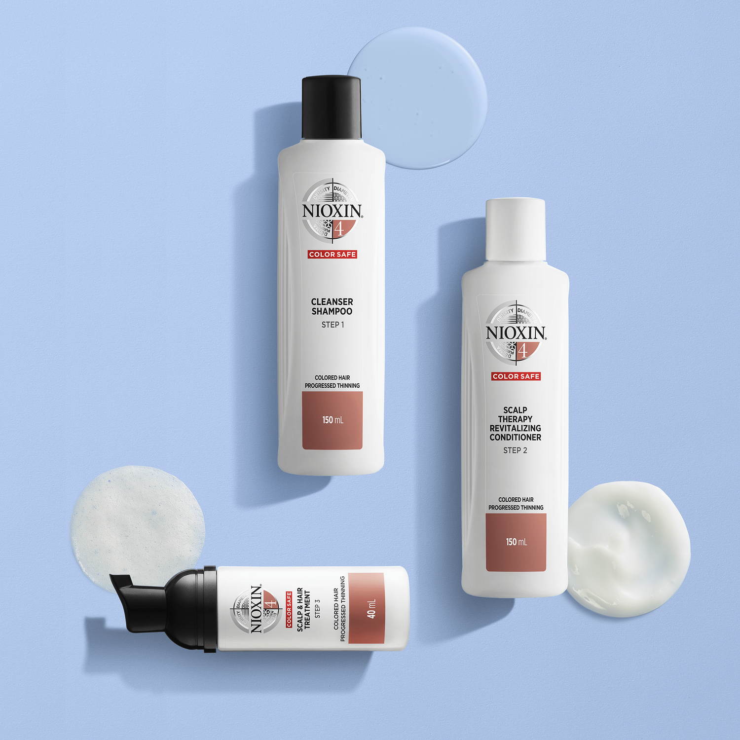 Nioxin Nioxin System 4 Après-Shampoing Chute Avancée - Cheveux Colorés et très Fins 300 ml