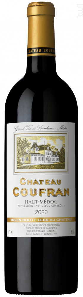Château Coufran Château Coufran-Verdignan Vin Rouge●Haut-Médoc 2020 75cl