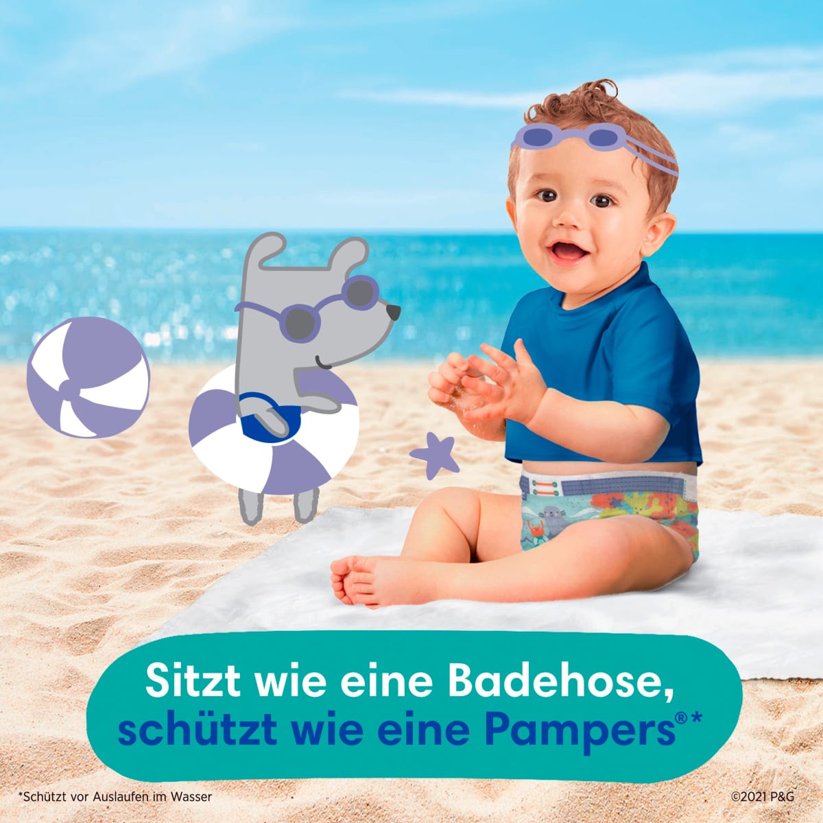 Schwimmwindeln Splashers Gr.4-5 (9-15 kg), 11 St