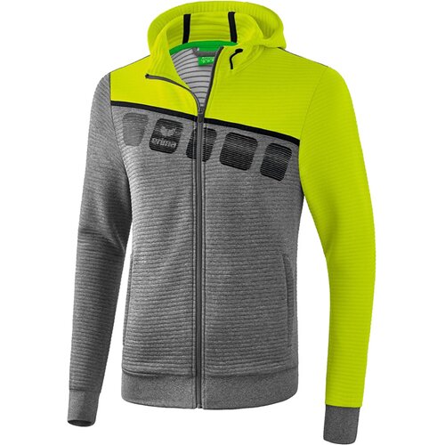 FUSSBALL - TEAMSPORT TEXTIL - JACKEN 5-C TRAININGSJACKE MIT KAPUZE KIDS
