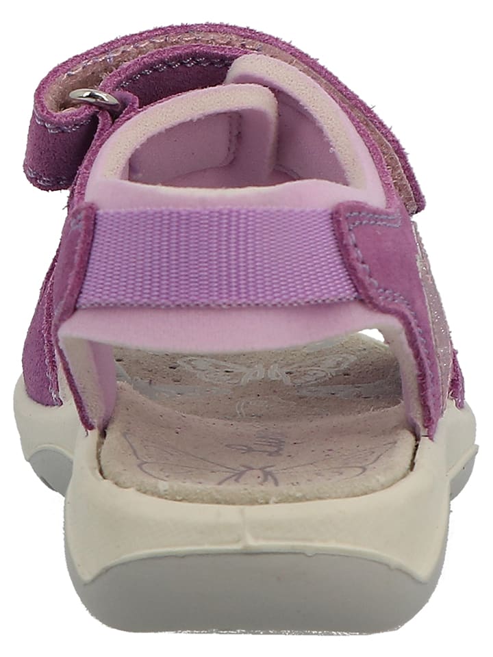 Lurchi Leder-Sandalen in Violett günstig kaufen