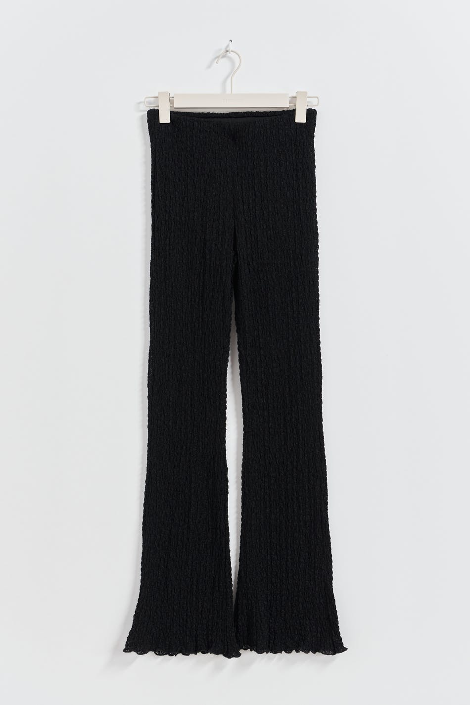 Lace mid waist trousers