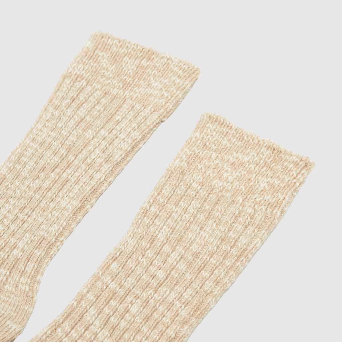 BIRKENSTOCK beige bomullsstrumpor 1-pack