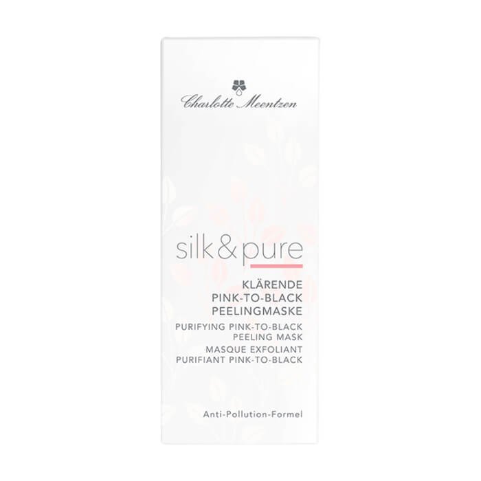 Charlotte Meentzen Silk & Pure Klärende Pink-to-Black-Peelingmaske