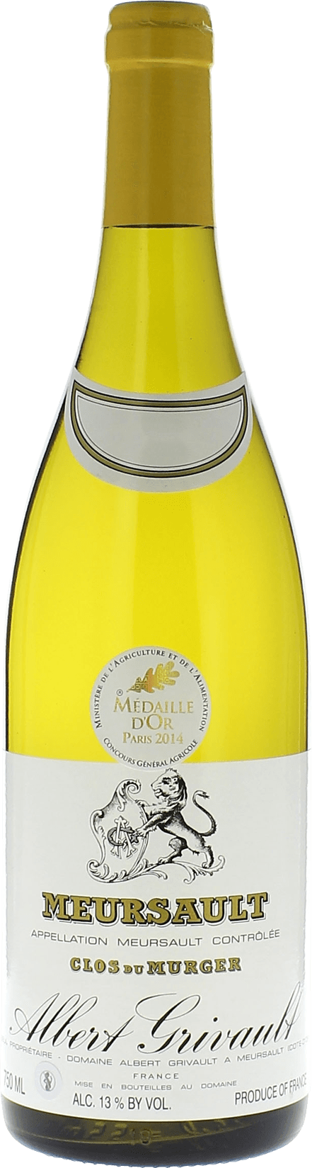 Meursault clos du murger 2021