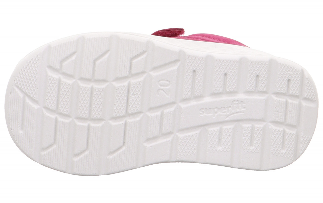 BREEZE - Pink/GelbSneaker low mit Klettverschluss