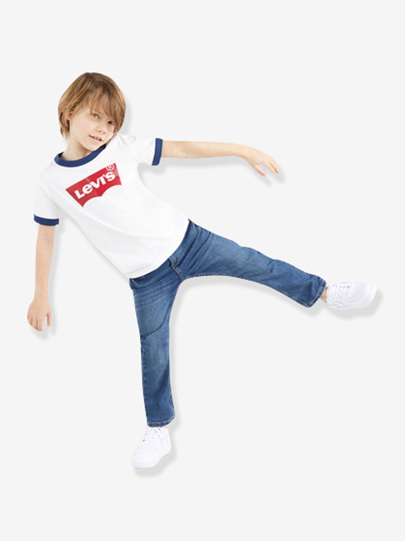 Jean slim 511 Garçon Levi's bleu