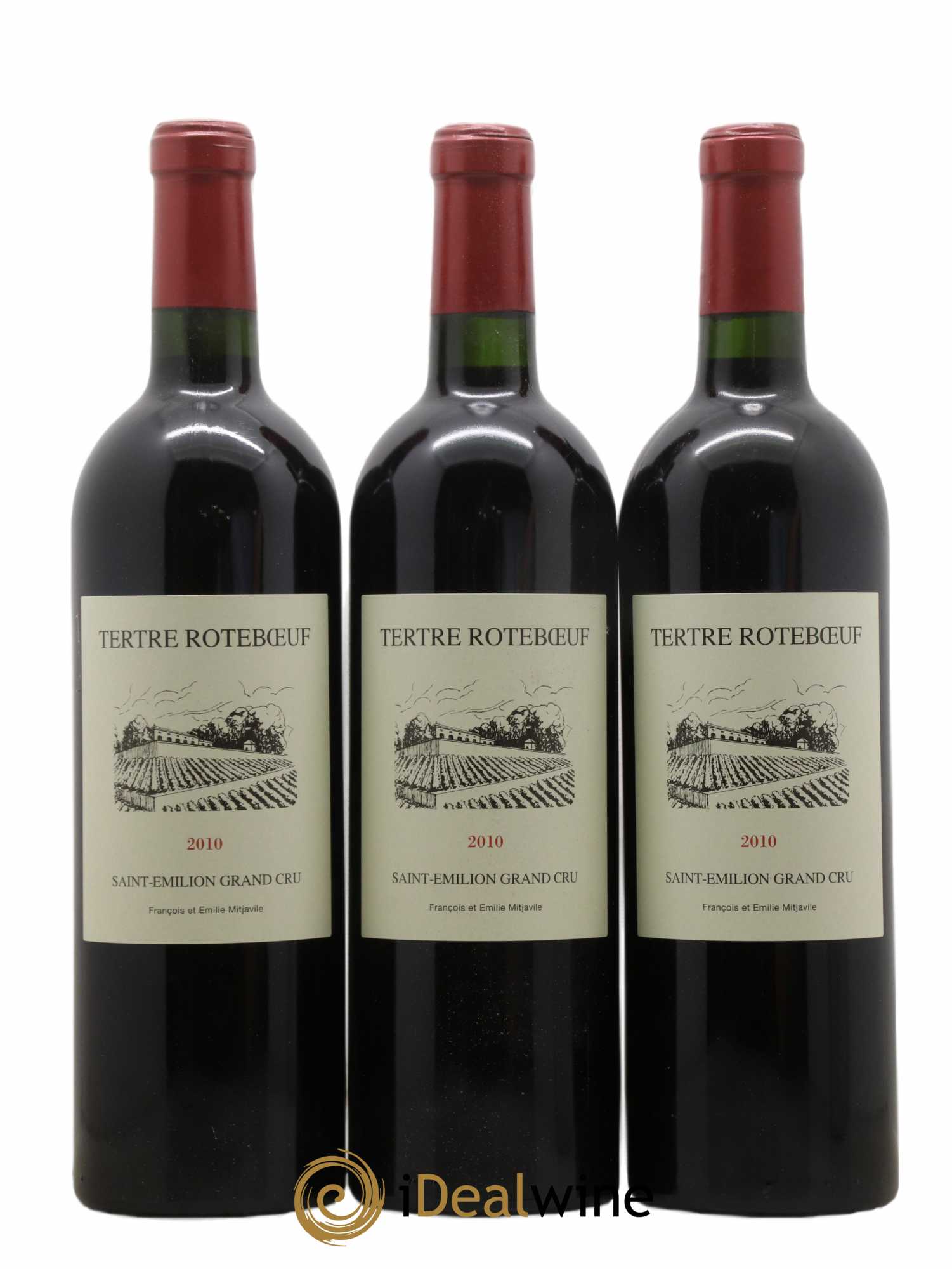 Château Tertre Roteboeuf  2010 - Lot de 6 Bouteilles