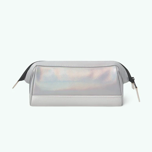 School pencil case Rue le Bastard iridescent white