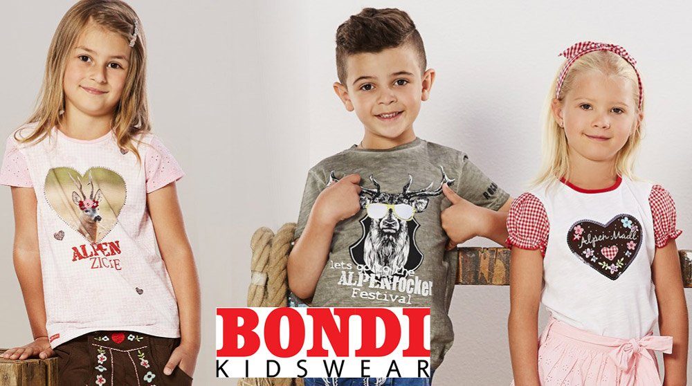 BONDI Trachtenweste BONDI Jungen Trachten Fleecejacke Fleecejanker 916