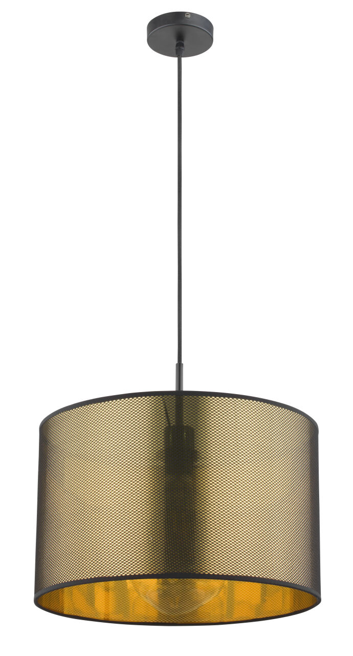 Globo Lighting - NUGGY - Hängeleuchte Metall schwarz matt, 1x E27