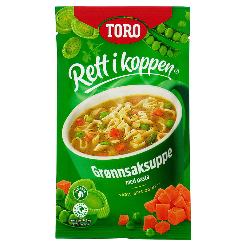 Toro Rett i koppen grønnsaksuppe, Toro