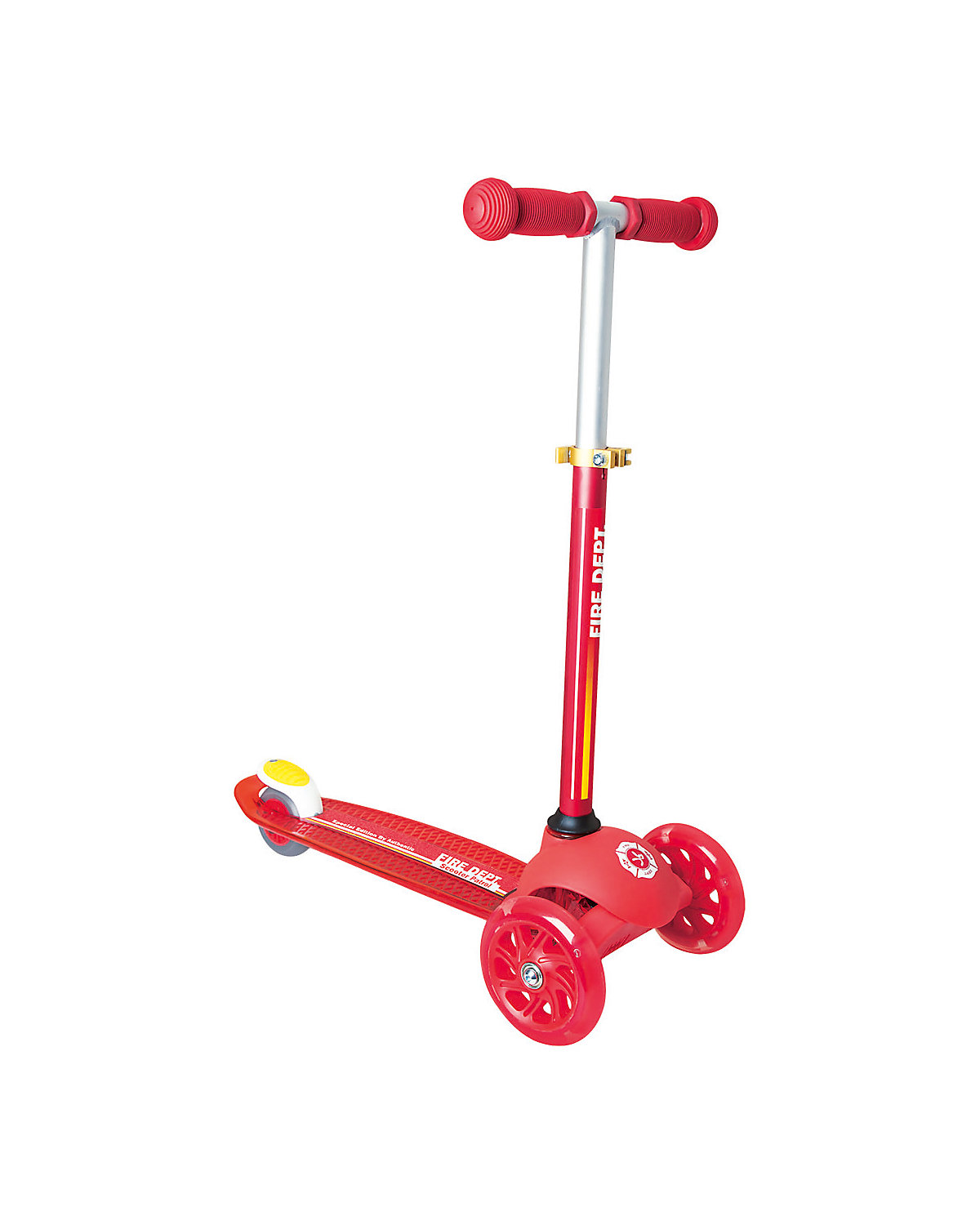 Kidsscooter UP Muuwmi  "Scooter-Patrol", Fire mit Leuchtrollen