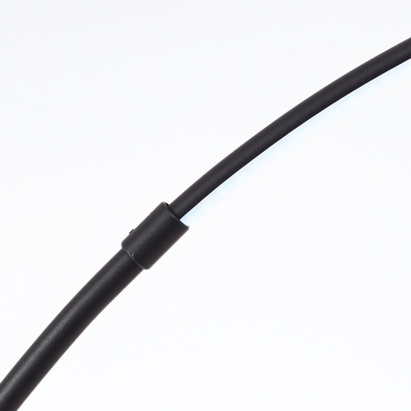 LED-Bogenleuchte Bow, schwarz