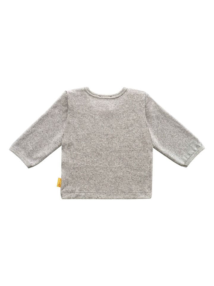 Steiff 3tlg. Outfit in Grau/ Weiß günstig kaufen