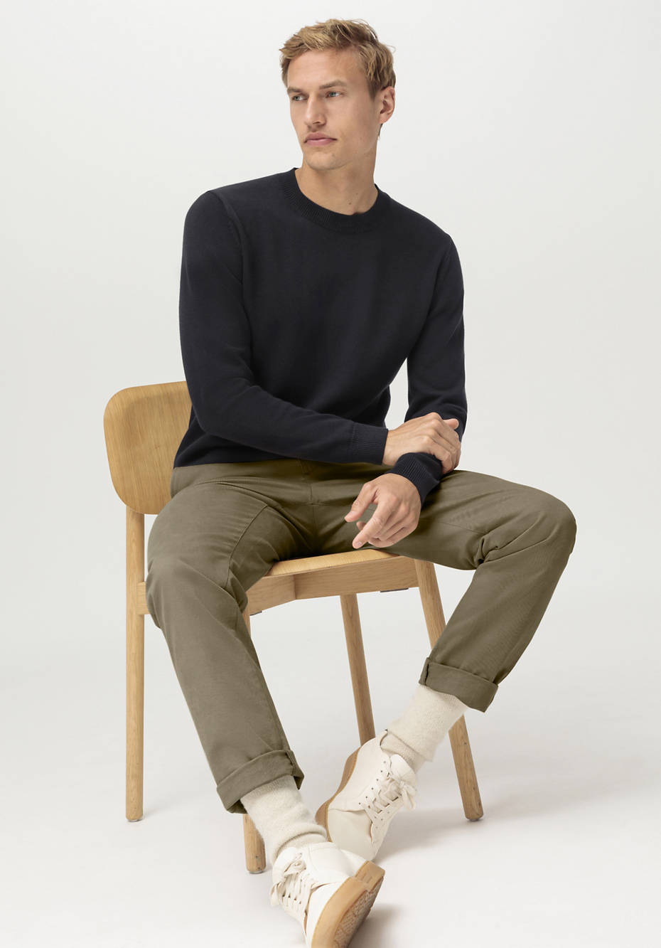 Pullover aus reiner Bio-Baumwolle