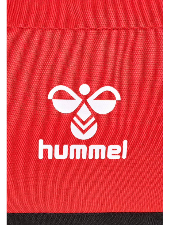 Hummel Sporttasche mit Schultergurt und stabilem Boden in Rot günstig kaufen