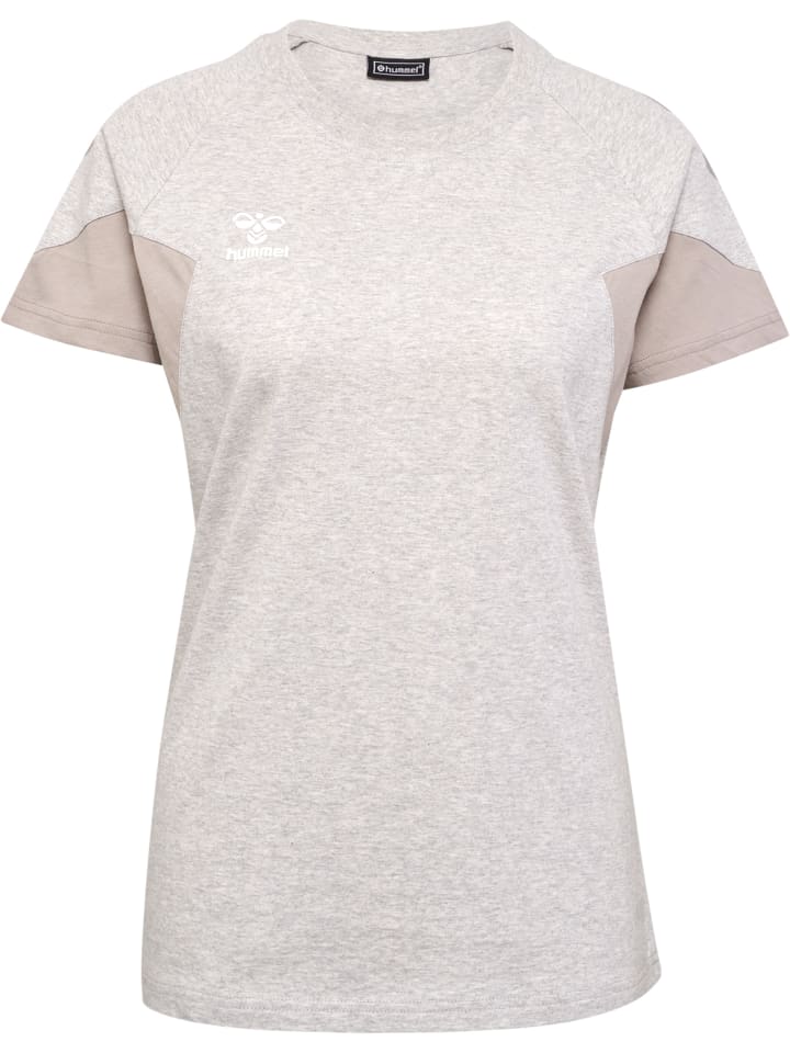 Hummel Hummel T-Shirt Raglanärmel Hmltravel Damen in LIGHT GREY MELANGE günstig kaufen M