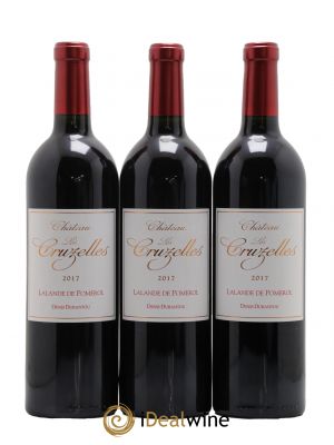 Lalande-de-Pomerol Château les Cruzelles 2017 - Lot de 3 Bouteilles
