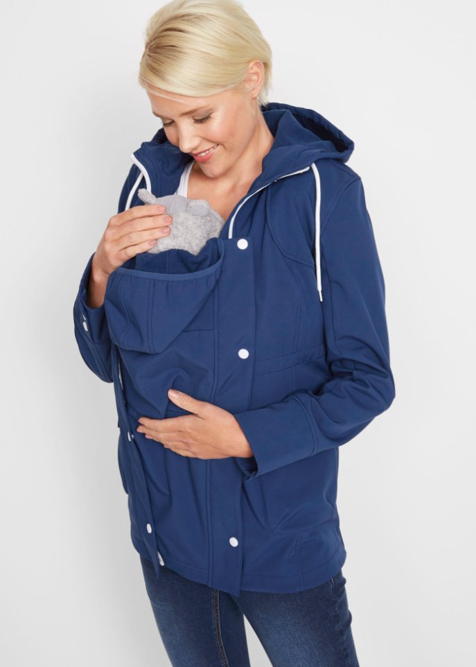 Softshell-Tragejacke / Softshell-Umstandsjacke