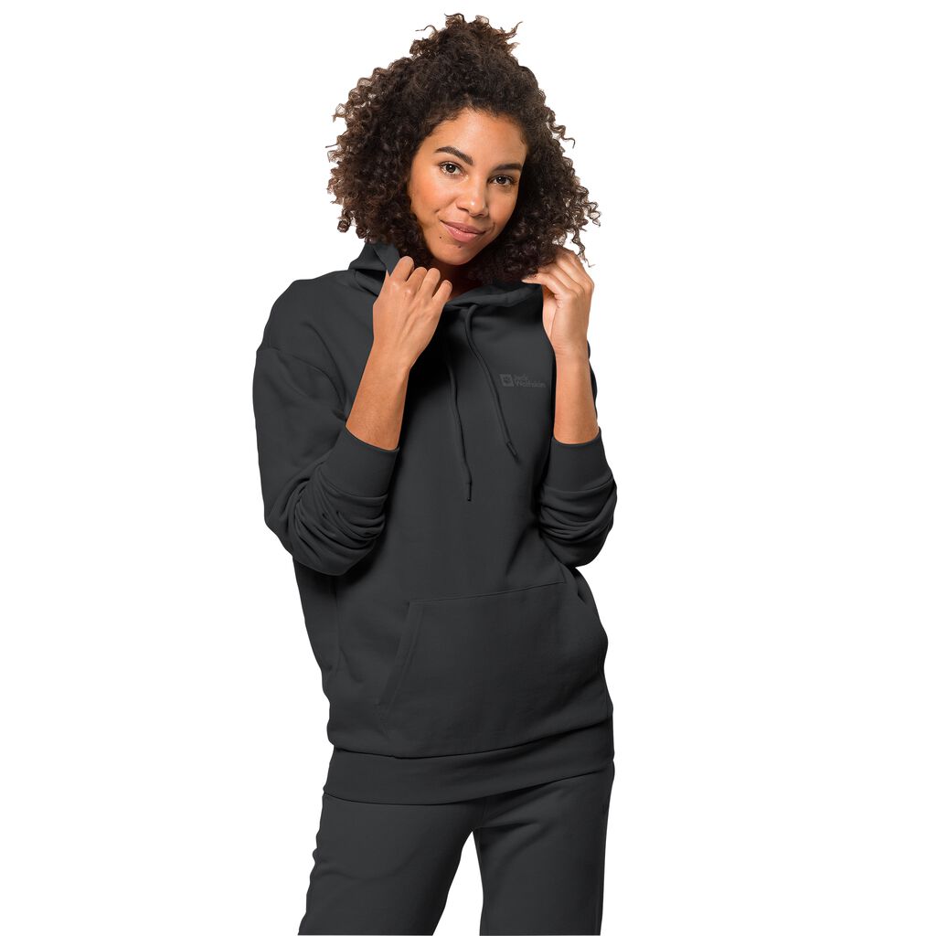ESSENTIAL HOODY W Hoodie aus Bio-Baumwolle Damen