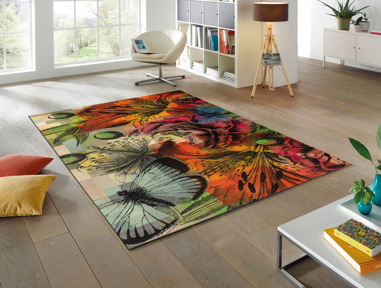 Fuma Rutschfeste Fußmatte Magic Garden 240 x 170 cm