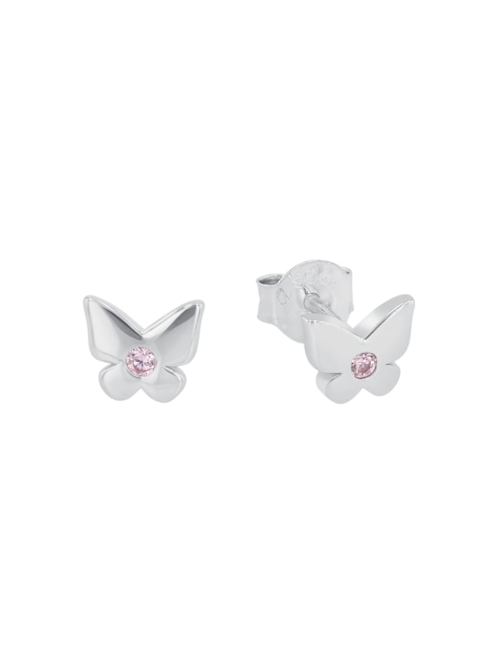 Prinzessin Lillifee Ohrstecker Silber 925, rhodiniert in Pink günstig kaufen onesize