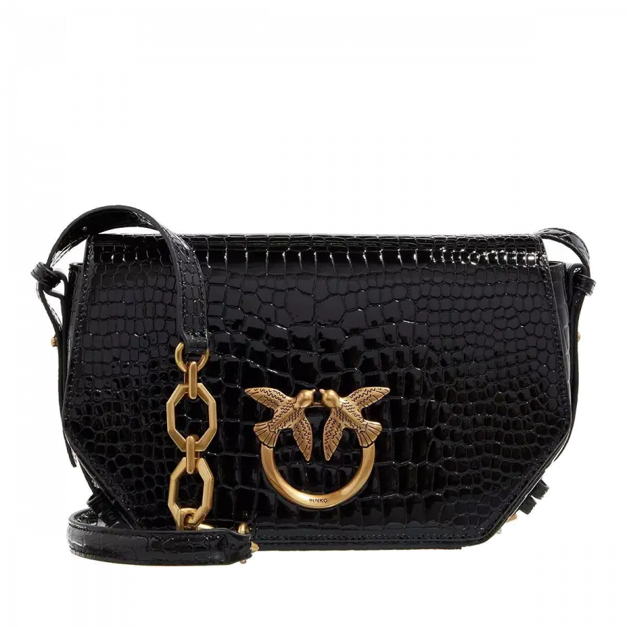 Pinko - Pinko Shoulder Bags Synthetisches Material Black - schwarz