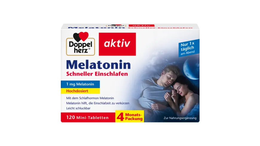 Doppelherz Melatonin Schneller Einschlafen