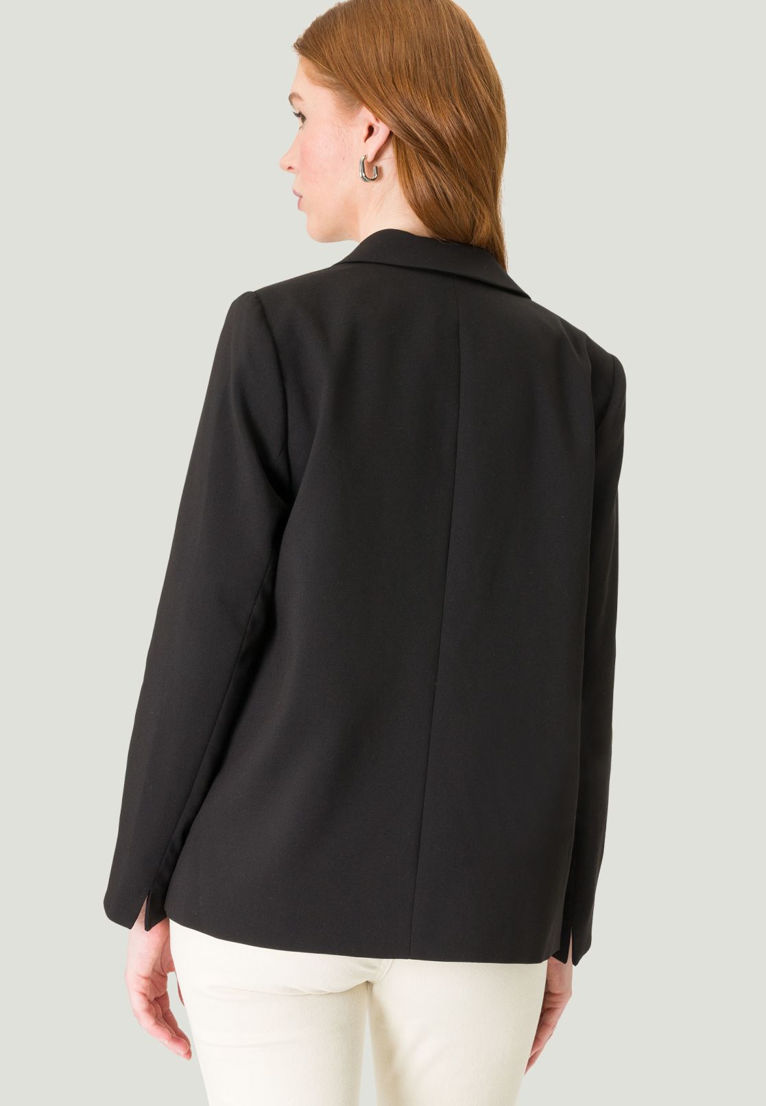 Eleganter Blazer mit Paspeltaschen