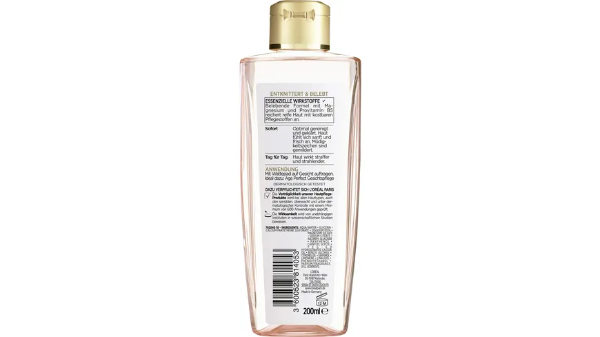 L'Oréal Paris Age Perfect erfrischendes Gesichtswasser 200 ml